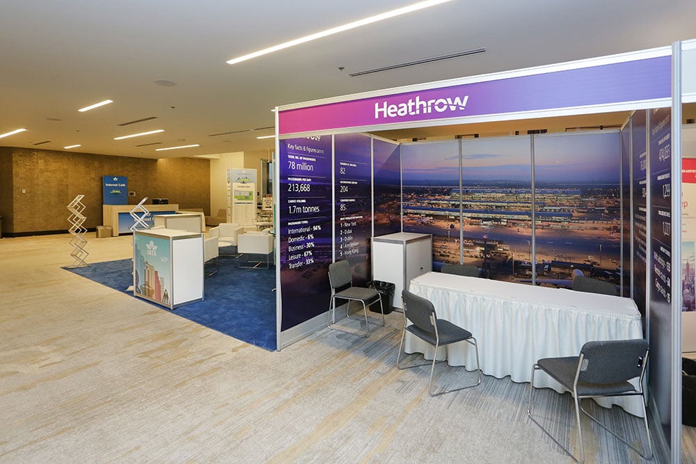 IATA 2018 Convention — LEVY show build, photo 05.