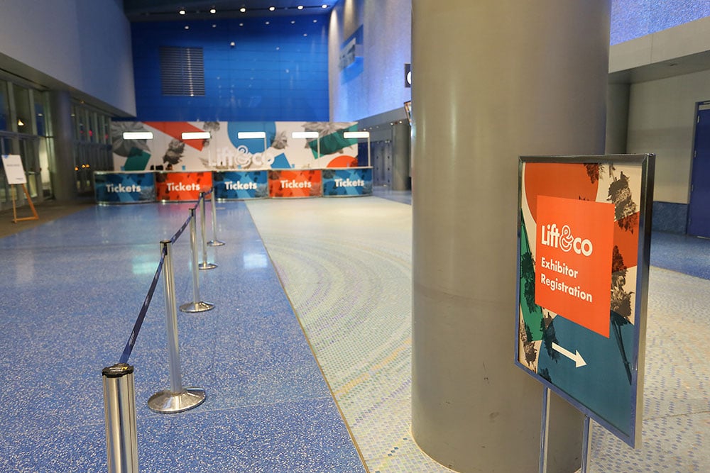 LIFT 2019 Convention — LEVY show build, photo 03.