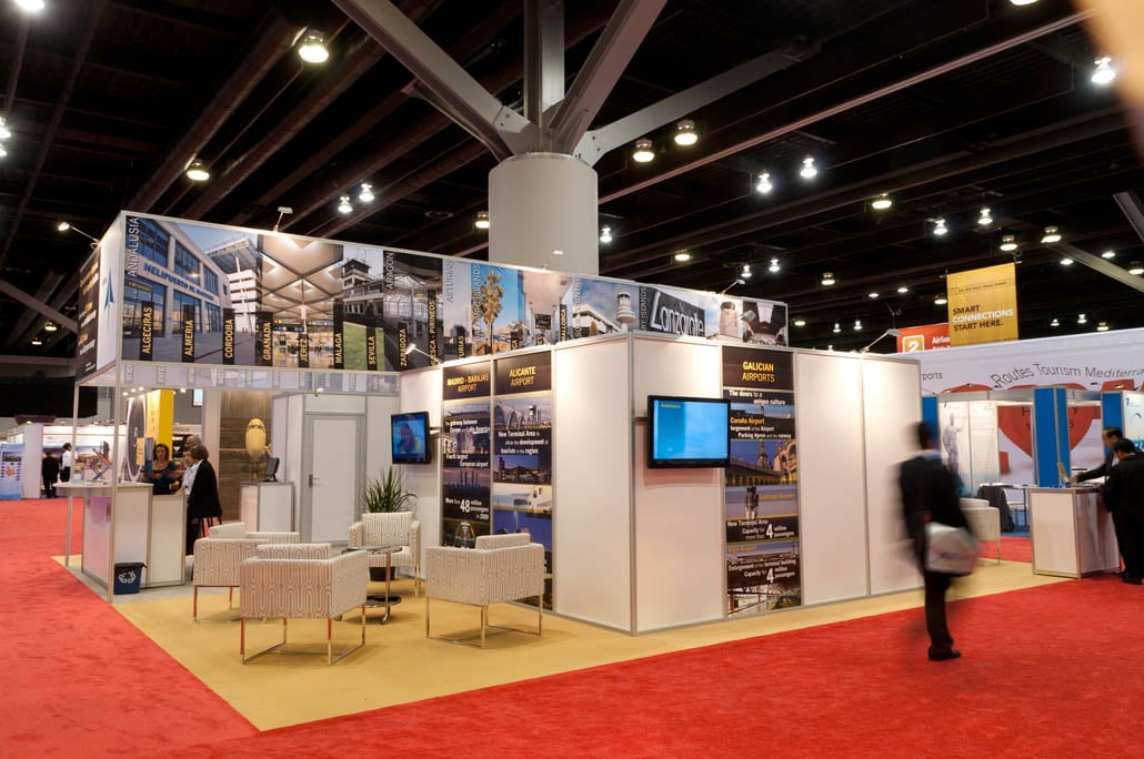 World Route Development Conference — LEVY show build, photo 01.